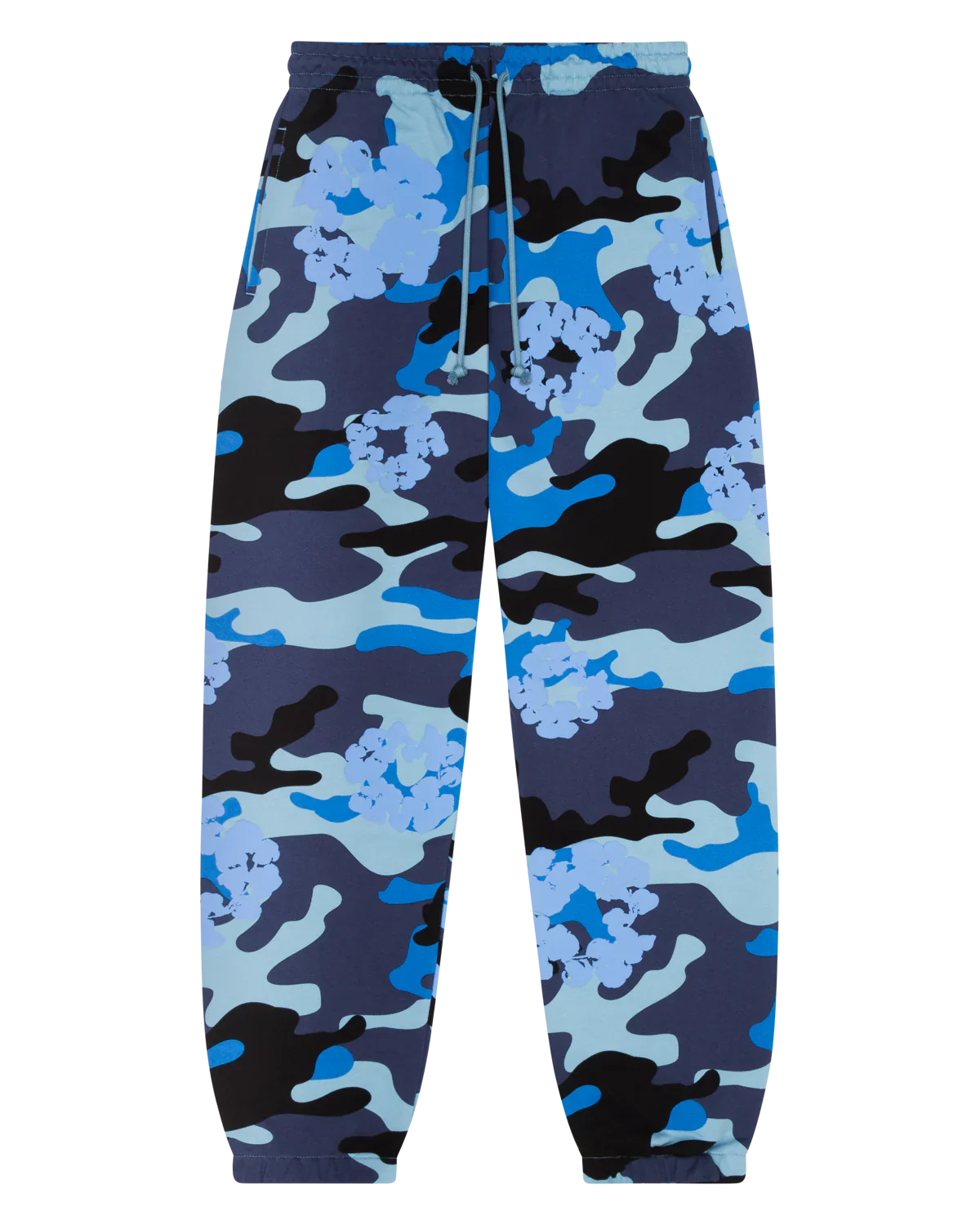 Denim Tears Blue Camo Cotton Wreath Joggers